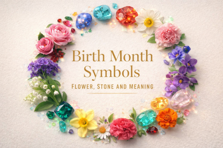 Birth Month Symbols